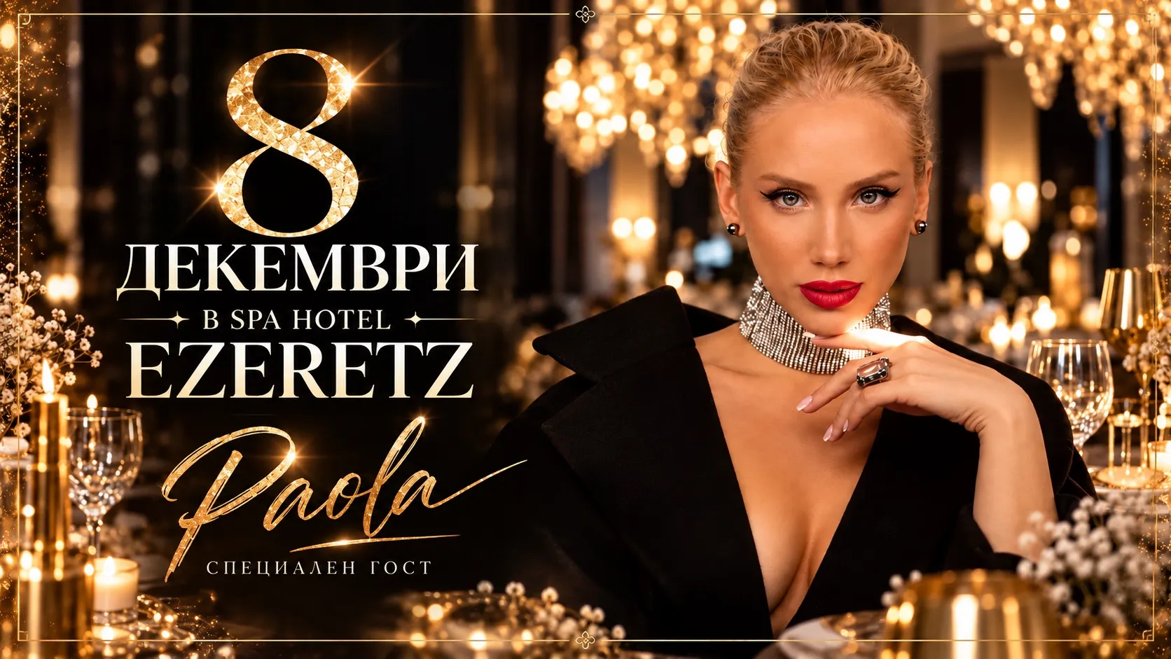 8 декември в SPA Hotel Ezeretz